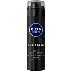 Нивея Men Пена для бритья Ultra 200 мл [88579]