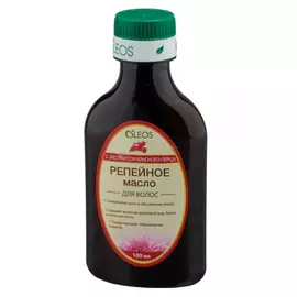Олеос масло репейное косметическое с экстрактом красного перца 100мл