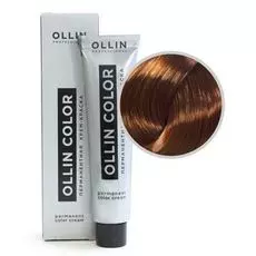 Ollin COLOR 7/4 русый медный Перманентная крем-краска для волос 60мл