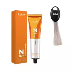 Ollin N-JOY 9/26 блондин фиолетово-красный перманентная крем-краска для волос 100мл
