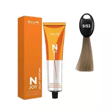 Ollin N-JOY 9/53 блондин махагоново-золотистый перманентная крем-краска для волос 100мл