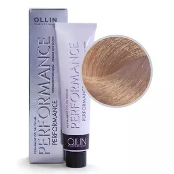 Ollin Performance 10/5 светлый блондин махагоновый Перманентная крем-краска для волос 60мл