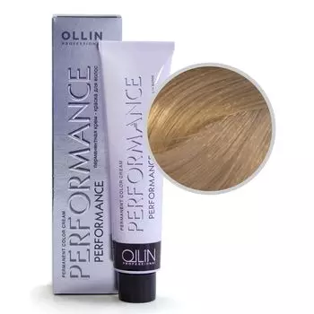 Ollin Performance 10/7 светлый блондин коричневый Перманентная крем-краска для волос 60мл