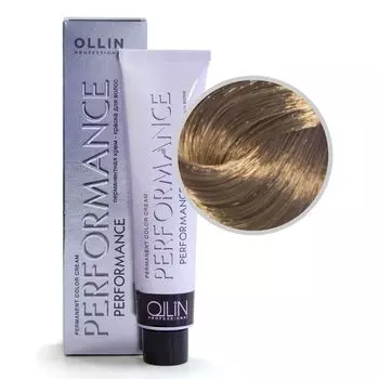Ollin Performance 7/1 русый пепельный Перманентная крем-краска для волос 60мл