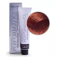 Ollin PERFORMANCE 7/46 русый медно-красный Перманентная крем-краска для волос 60мл