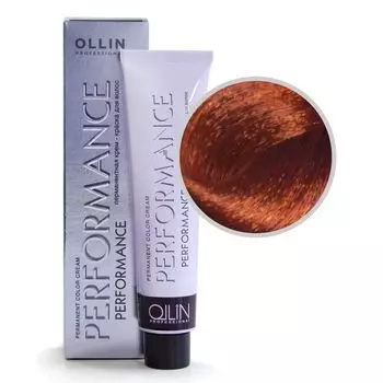 Ollin Performance 8/46 светло-русый медно-красный Перманентная крем-краска для волос 60мл