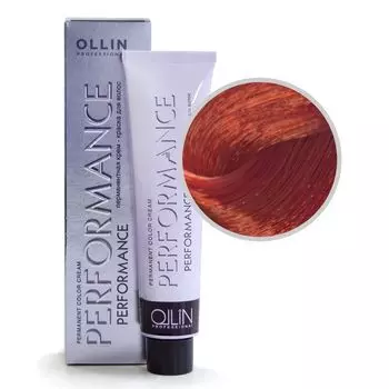 Ollin Performance 8/6 светло-русый красный Перманентная крем-краска для волос 60мл