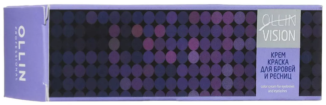 Ollin Professional VISION graphite Крем-краска для бровей и ресниц 20мл+салфетки 15пар