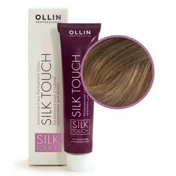 Ollin Silk Touch 9/31 блондин золотисто-пепельный Безаммиачный стойкий краситель для волос 60мл