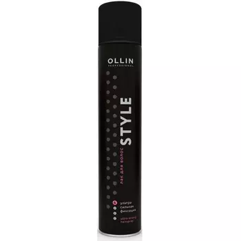Ollin STYLE Лак для волос сильной фиксации 500мл