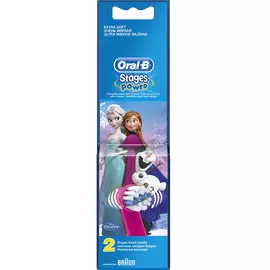 Oral-B насадки для детский электрической зубной щетки Stages Power FROZEN EB10K №2
