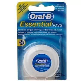 Орал би зубная нить EssentialFloss невощеная 50м