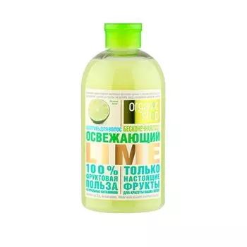 Organic Shop Шампунь Освежающий lime 500 мл