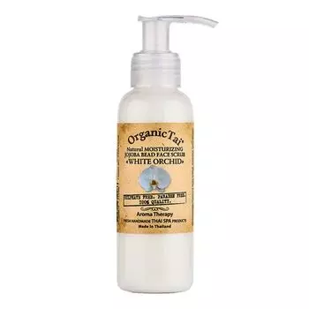 OrganicTai Скраб для лица увлажняющий Белая Орхидея 120мл