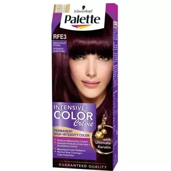 Palette Стойкая крем-краска RFE3 Баклажан 110 мл