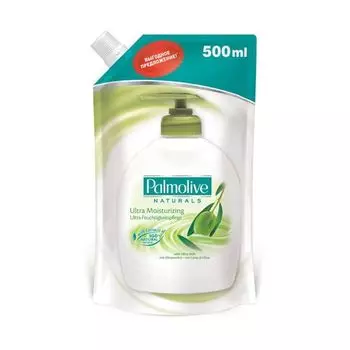 Palmolive Жидкое мыло Натурэль Интенсивное увлажнение олива в мягкой упаковке 500мл