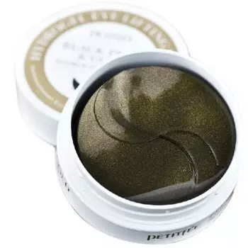 Petitfee патчи для век гидрогелевые Black Pearl&amp;Gold Hydrogel Eye Patch 60шт