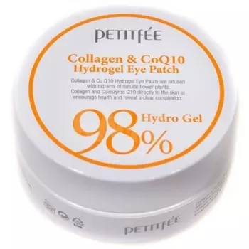 Petitfee патчи для век гидрогелевые Collagen&amp;CoQ10 Hydrogel Eye Patch 60шт
