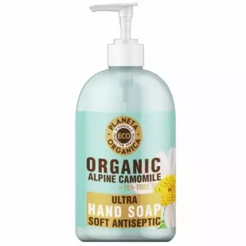 Планета органика ECO смягчающее мыло для рук альпийская ромашка 300мл