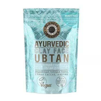 Планета органика Fresh Market Скраб-убтан для лица Индийский глиняный 100мл