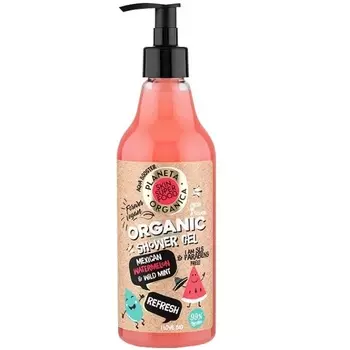 Планета органика Гель для душа Refresh 500 мл