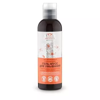 Планета органика Гель-мусс для умывания для всех типов кожи очищающий 200мл