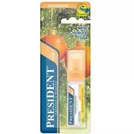 Президент Спрей для полости рта со вкусом мандарина без спирта 20мл