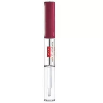 Pupa помада + блеск для губ MADE TO LAST LIP DUO №005 Deep Ruby