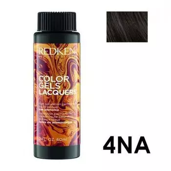 Redken Color Gels Lacquers 4NA Краска-лак для волос 3х60мл