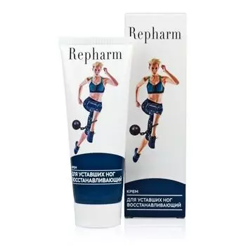 Repharm крем для уставших ног восстанавливающий 70г