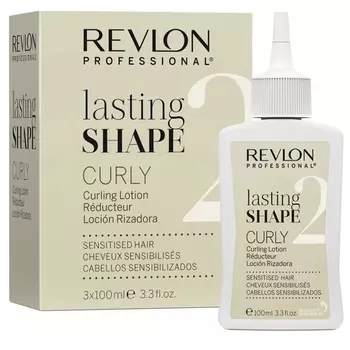 Revlon Lasting Shape Curly Лосьон 2 для химической завивки чувствительных волос 3*100мл