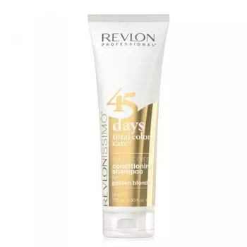 Revlon Revlonissimo Color Care 45 Days Шампунь-кондиционер для Золотистых Блондинок 275мл