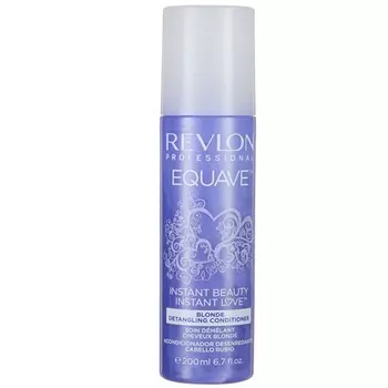 Revlon (Ревлон) Equave Несмываемый 2-х фазный кондиционер против желтизны для обесцвеченных/мелированных/седых волос 200мл