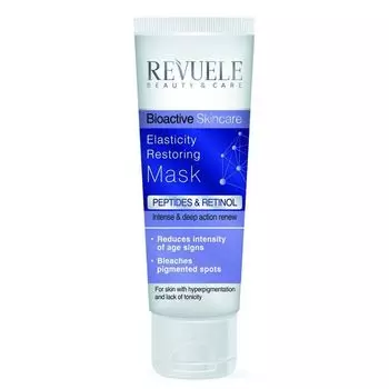 Revuele Bioactive skincare Peptides&amp;Retinol Маска для лица восстанавливающая упругость для кожи с гиперпигментацией 80мл