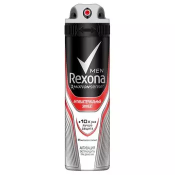 Rexona Антиперспирант аэрозоль мужской Антибактериальный эффект 150мл
