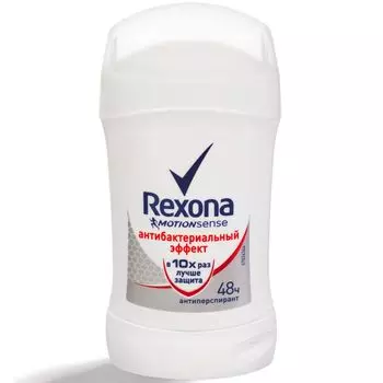 Rexona Антиперспирант-карандаш женский Антибактериальный эффект 40мл
