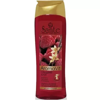 Sante Душ-гель Сладкий дуэт Малина и ваниль 250мл