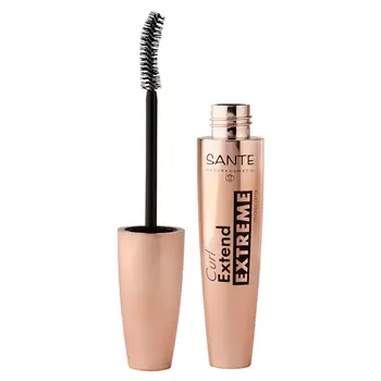 Sante Тушь для ресниц Подкручивание и экстремальное удлинение 01, черная 10мл