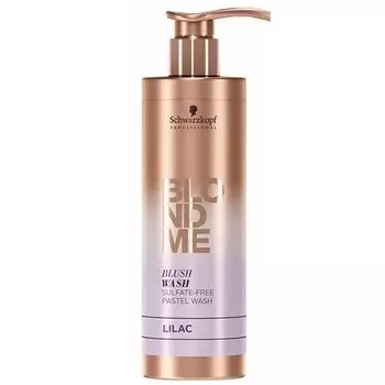 Schwarzkopf BlondMe Blush Wash Бессульфатный смываемый тонер Сирень 250мл