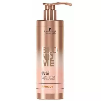 Schwarzkopf BlondMe Blush Wash Бессульфатный смываемый тонер Абрикос 250мл