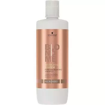 Schwarzkopf БлондМи Очищающий Бондинг-шампунь с детокс-системой 1000мл
