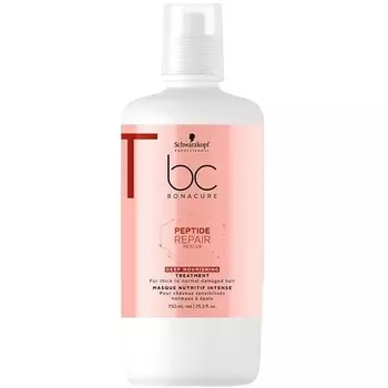 Schwarzkopf Bonacure Peptide Repair Rescue Маска интенсивная питательная 750мл