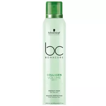 Schwarzkopf Бонакур Collagen Volume Boost Perfect Foam Кондиционирующий мусс для прикорневого объема 200 мл