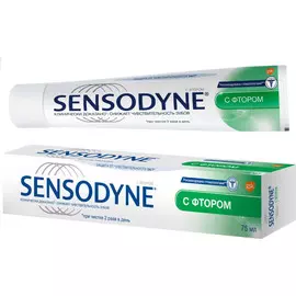 Сенсодин F Зубная паста с фтором 75мл