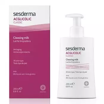 Sesderma Acglicolic Classic Очищающее молочко 200мл