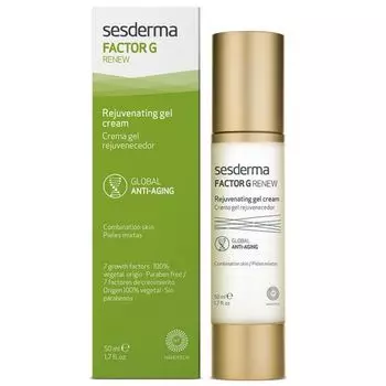 Sesderma Factor G Renew Rejuvenating gel cream Омолаживающий крем-гель 50мл