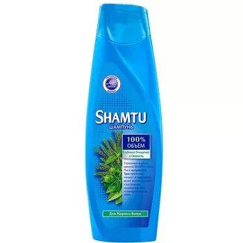 SHAMTU Шампунь Глубокое очищение и свежесть с экстрактами трав 360мл