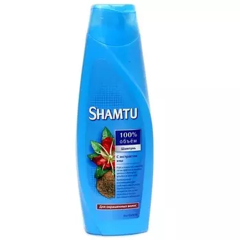 SHAMTU Шампунь Защита Цвета и Блеск с экстрактом хны 360мл