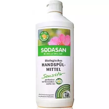 SODASAN Концентрированное жидкое средство для мытья посуды для чуствствительной кожи 500 мл