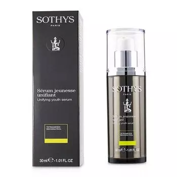 Sothys Unifying Youth Serum Anti-age омолаживающая сыворотка для выравнивания рельефа кожи эффект лазерной и LED-терапии 25мл